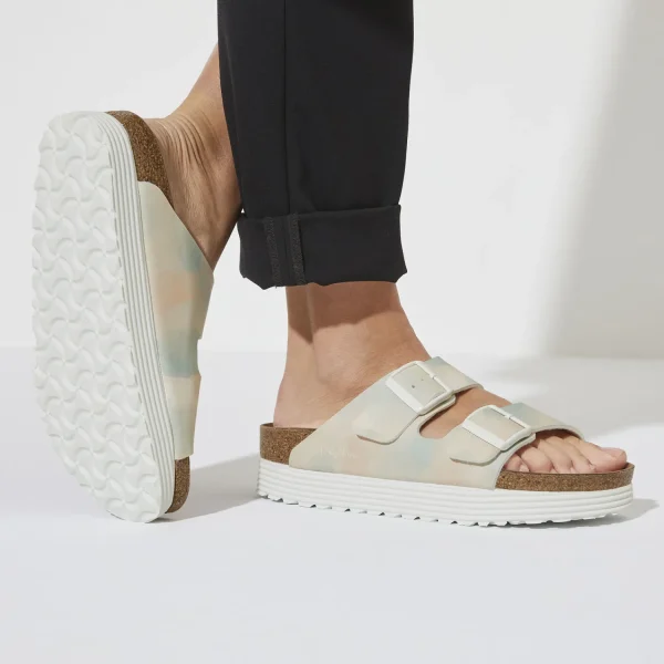 Birkenstock Arizona Platform Vegan<Women Two-Strap Sandals