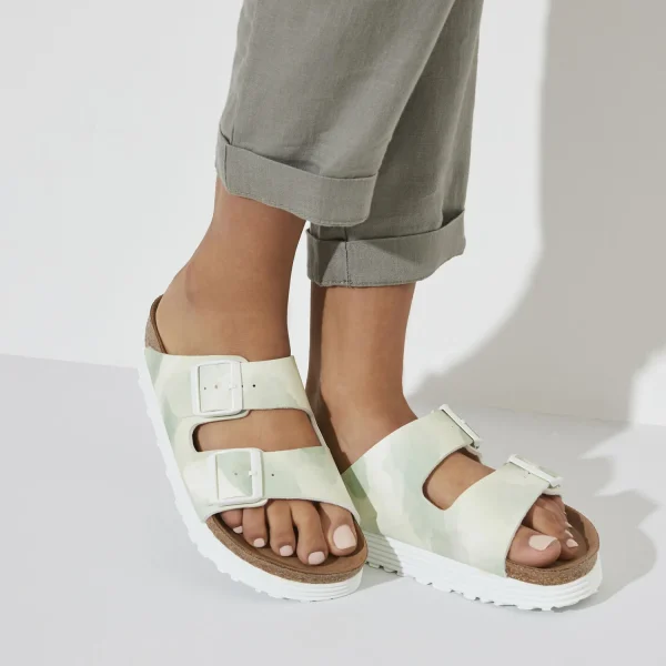 Birkenstock Arizona Platform Vegan<Women Two-Strap Sandals