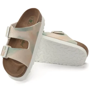 Birkenstock Arizona Platform Vegan<Women Two-Strap Sandals