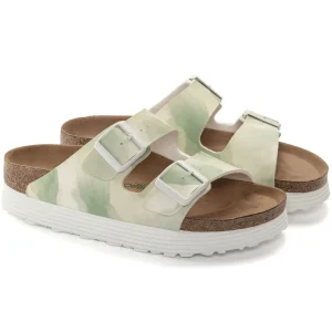 Birkenstock Arizona Platform Vegan<Women Two-Strap Sandals