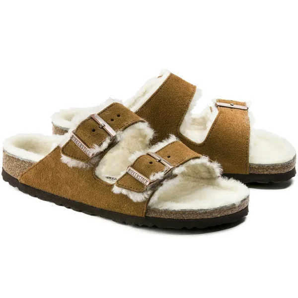 Birkenstock Arizona Shearling<Women Two-Strap Sandals