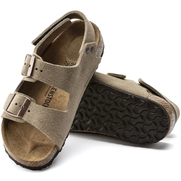 Birkenstock Milano Hl Suede Kids<Kids Strap Sandals