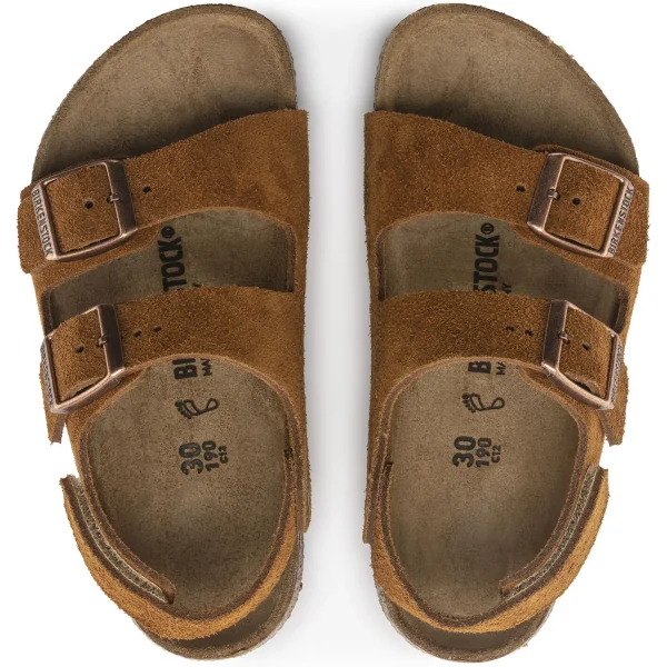 Birkenstock Milano Hl Suede Kids<Kids Strap Sandals