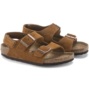 Birkenstock Milano Hl Suede Kids<Kids Strap Sandals