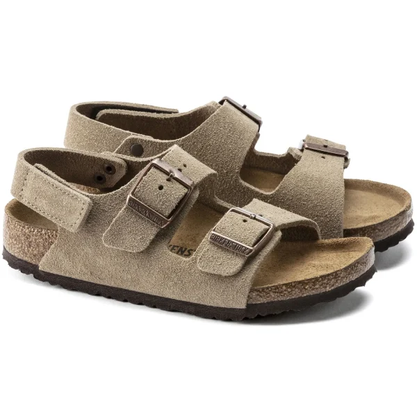 Birkenstock Milano Hl Suede Kids<Kids Strap Sandals