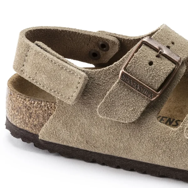 Birkenstock Milano Hl Suede Kids<Kids Strap Sandals